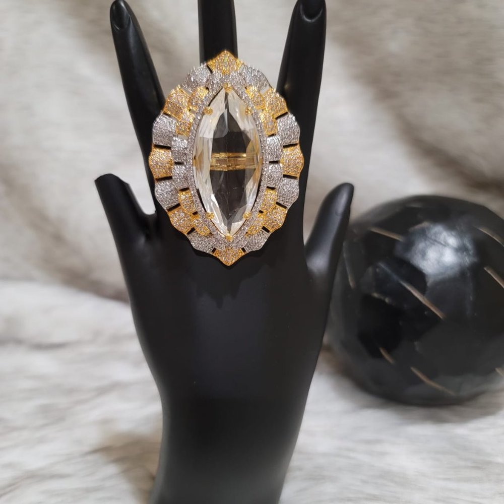 High Quality Cubic Zirconia (CZ) Ring